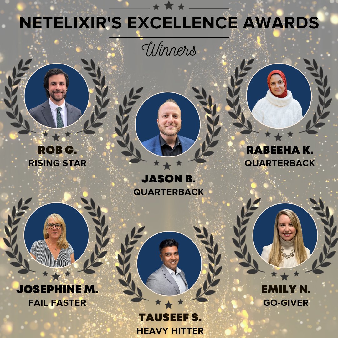 NetElixir's tweet image. 👏 A huge round of applause to our Excellence Awards winners for H2 2022! Thank you for inspiring us all with your dedication, spirit, and hard work and helping NetElixir be the best that we can be. Onwards!

#NetElixir #teamspirit #gratitude #ExcellenceAwards