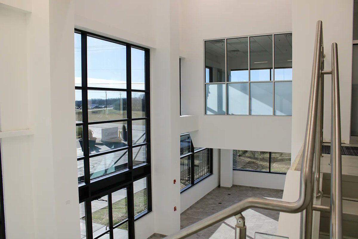 DenhamBlythe's tweet photo. We are excited for @CatalentPharma's growth and to partner with them on constructing their new modern office space in Winchester, KY!
#WeAreDesignBuild #CatalentPharmaSolutions https://t.co/0NQMKFWHM8