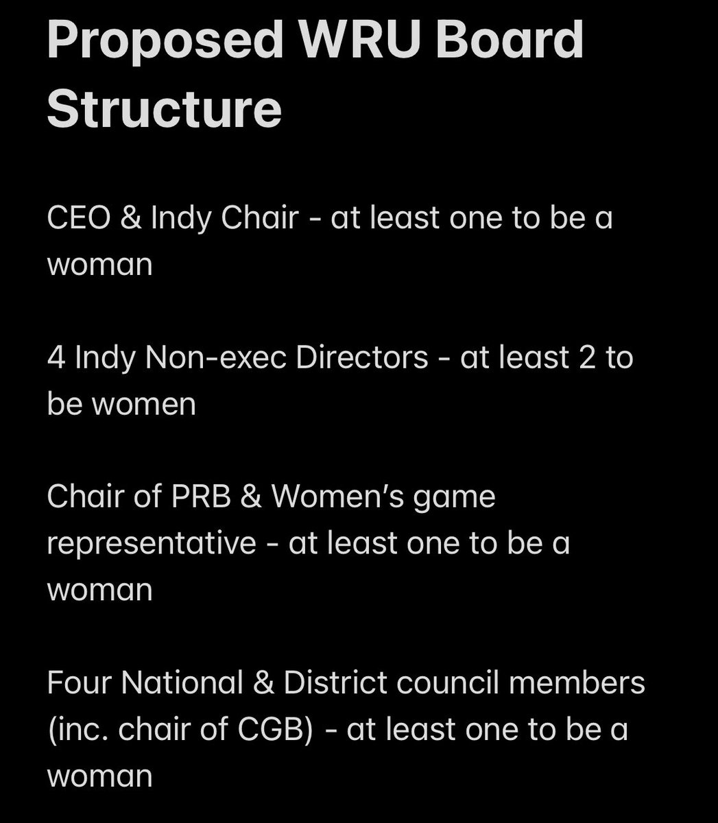 Matthew on Twitter "A look at the current WRU Board