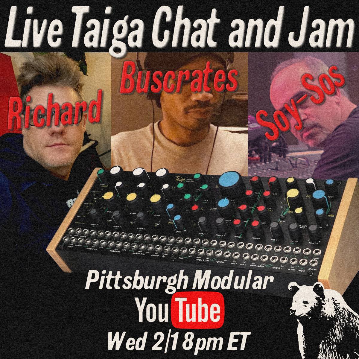 Tonight! Hope you can join in the Taiga chat. #livemusic #modularsynth youtube.com/live/qtuKglmAk…