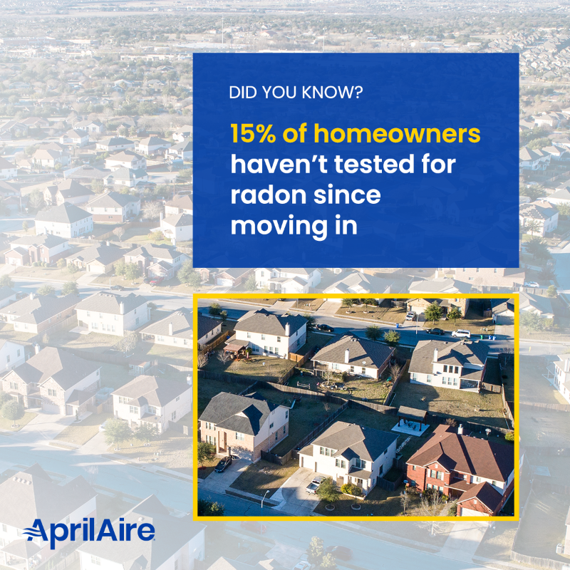 AprilAire's tweet photo. Radon is the #1 cause of lung cancer in nonsmokers, which is why testing your home for radon should be a priority.