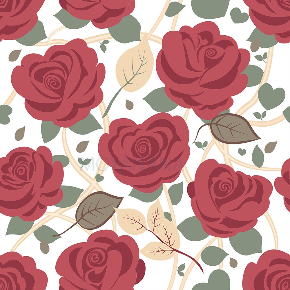Moyanana_Ting's tweet image. Retro Rose Flowers with Green Leaves Pattern

------

redbubble.com/shop/ap/138513…

#rosepattern #retropattern #floralpattern #patterndesign #digialart #graphicdesign #digitalillustration