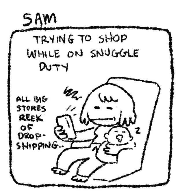 #HourlyComicDay2023 5am I'll never find good curtain hardware 
