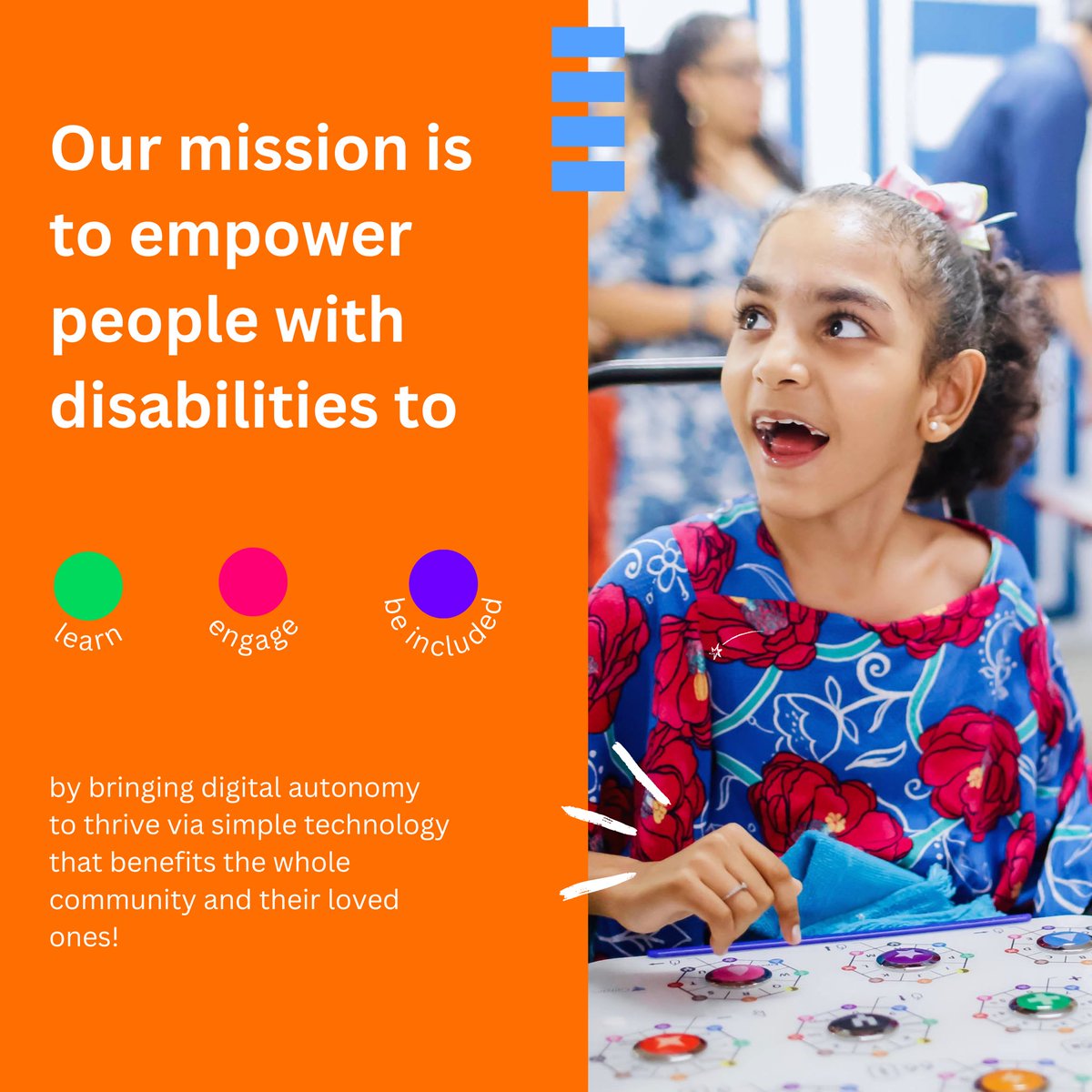 key2enable_UAE's tweet image. Let’s make a positive change together. Swipe to learn about who we are and let’s connect!✨

#Key2enable #Colibri #KeyX #Expressia #Accessibility #DigitalAccessibility #PeopleOfDetermination #PeopleWithDisabilities #AssistiveTechnology #Quadriplegia #Stroke #CerebralPalsy