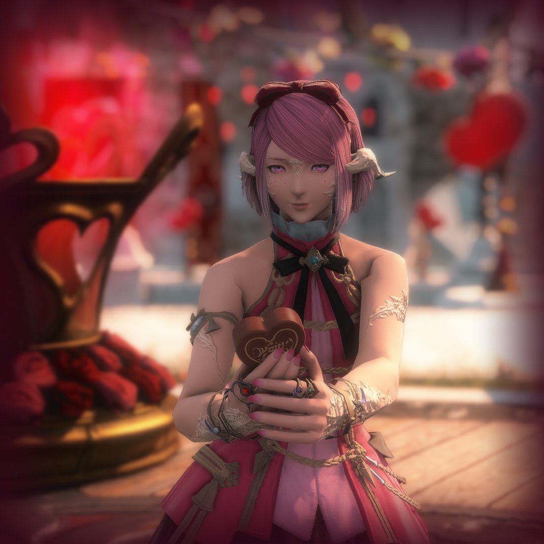 VishnyaLotis's tweet photo. D-Do you to be... my Valentine ? 
❤️
#ffxiv #ff14 #ffxivcommunity #ffxivgpose #gposers #ffxivscreenshots #ffxivglamour #ffxivaura #ffxivraen #valentines #valention https://t.co/iAeKmWi4fI