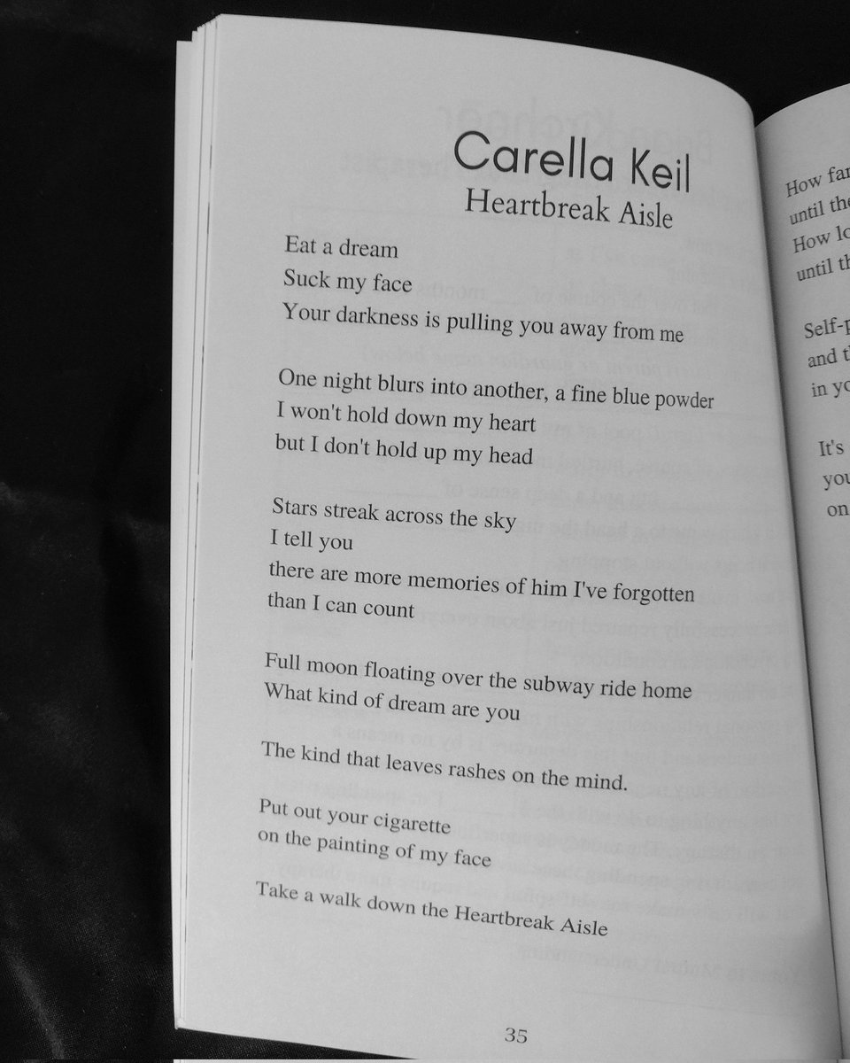 catalogofdream's tweet image. Heartbreak Aisle | Carella Keil 
Troublemaker Firestarter Vol. 3
@trblmkrfrstrtr
troublemakerfirestarter.com/product/volume…
#poetry #publishedpoetry #poet