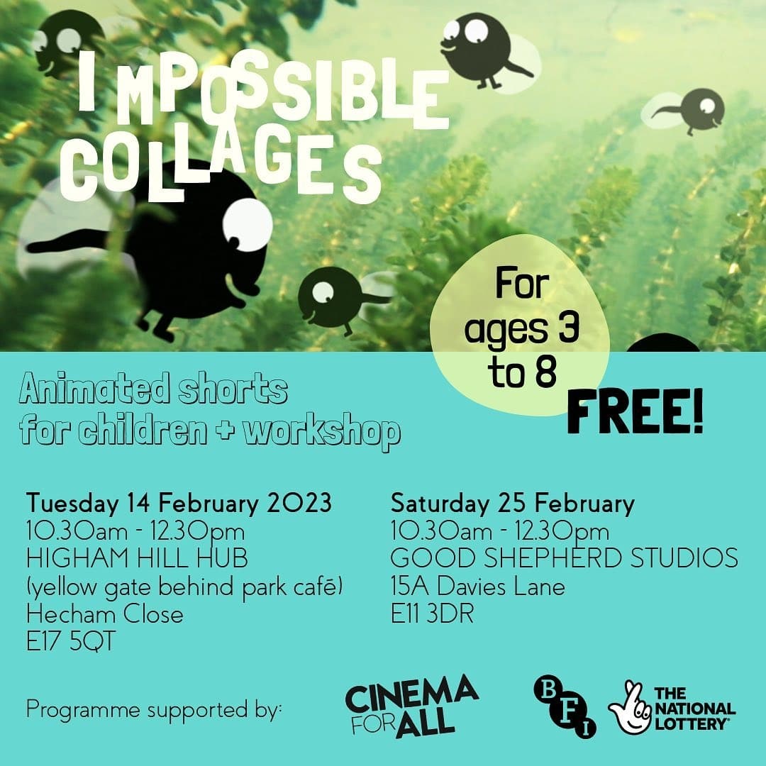 @socialcinemalondon are back next with two sessions of a workshop and a screening for children!