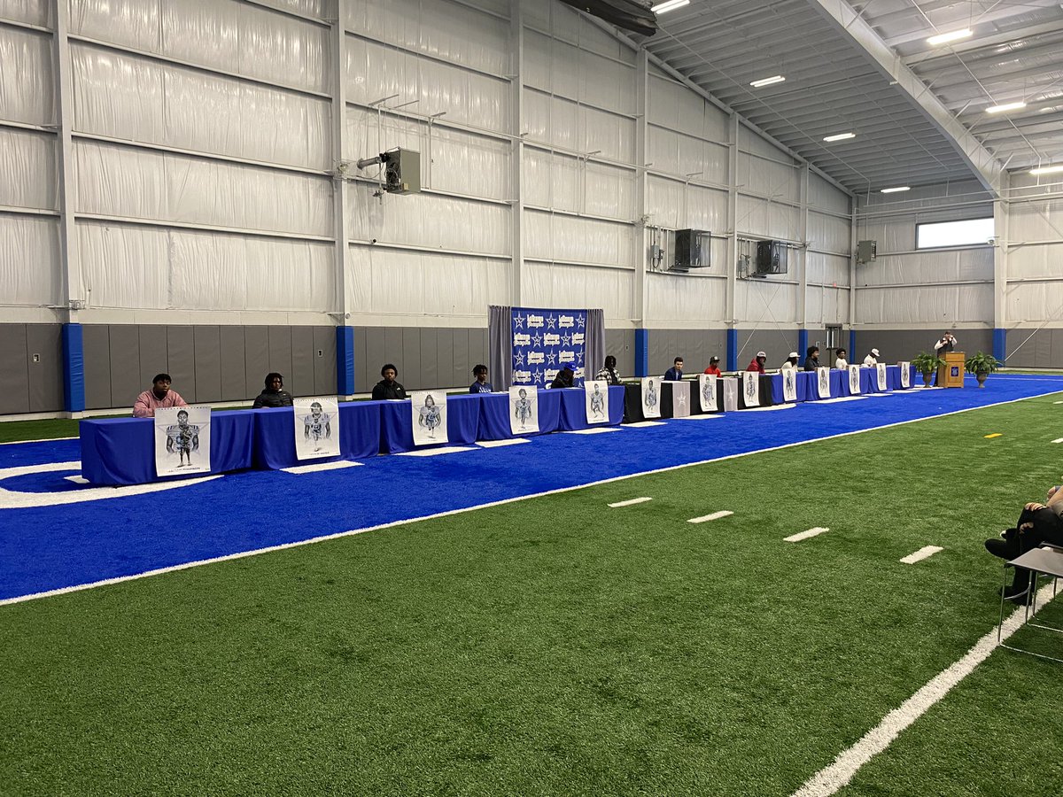 BigBlueRecruits's tweet photo. 𝙉𝙎𝘿 ‘𝟮𝟯

Congratulations to all 1️⃣3️⃣ of our 𝗚𝗿𝗮𝗻𝗴𝗲𝗿𝘀 that signed to play at the next level! We look forward to seeing where our other ‘23s land later this semester! This class will be missed, but we thank you for your time here at LG❕

#ᴄᴜLᴛᴜʀᴇ | #BLUEᴘʀɪɴᴛ https://t.co/XXvtB7lQAs