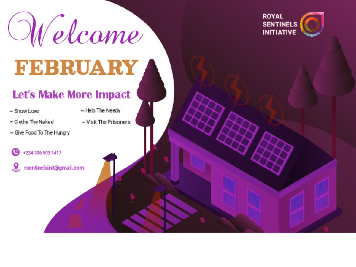 Welcome to the month of February, the month of impact. 

We have orphanage visitation this month, reach out to us if you will like to support our visit.