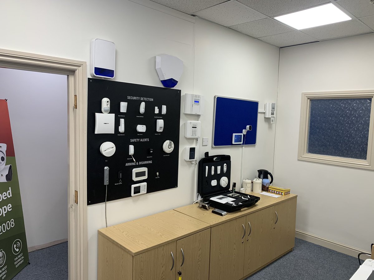 Our intruder alarm training area is now live and ready. If you are sick of Verisure and getting beat on quotes and wondering how you can be different give me a shout to see how we can help. #locksmith #bedifferent #visonic #future
