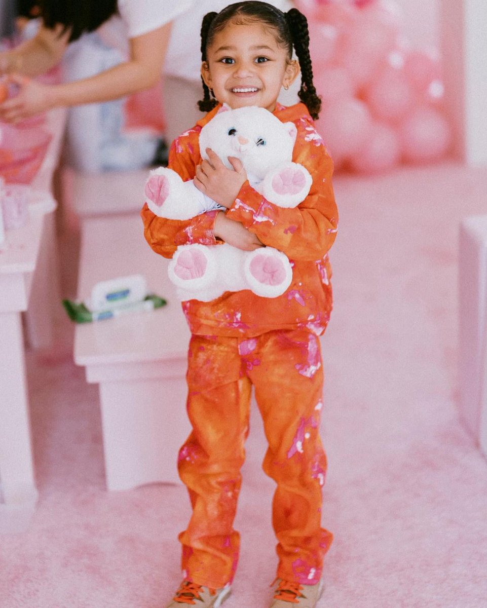 We are all blessed to have you in our lives, my precious girl. I love you to the moon and back, Stormi, and I can’t wait to celebrate your special day with you! Lovey xo