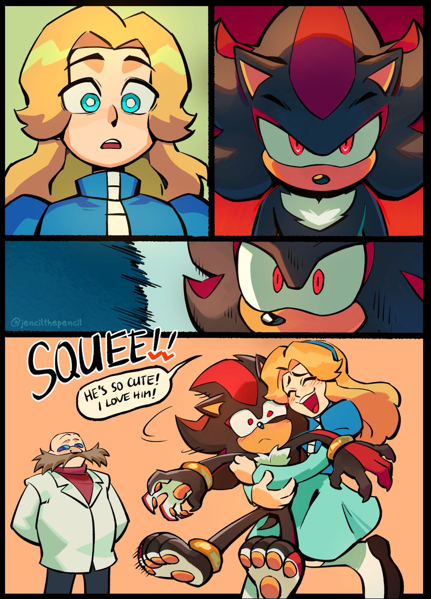 jencilthepencil's tweet photo. This is totally how they met guys.UU
#ShadowTheHedgehog #SonicTheHedeghog #MariaRobotnik https://t.co/q5yuPddjnR