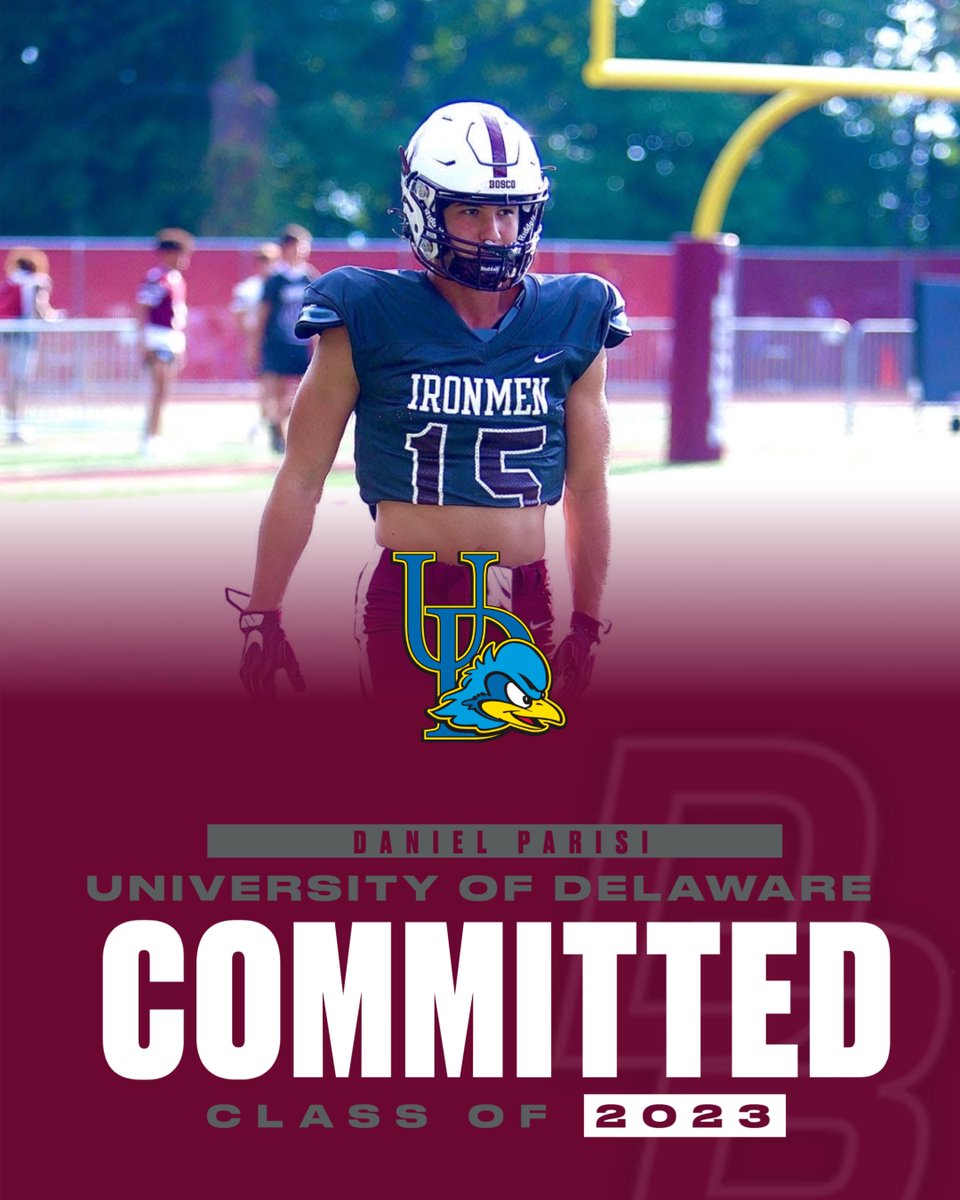 Congratulations <a href="/danparisi11/">Dan Parisi</a> on your commitment to the University of Delaware to play football!

#bosco