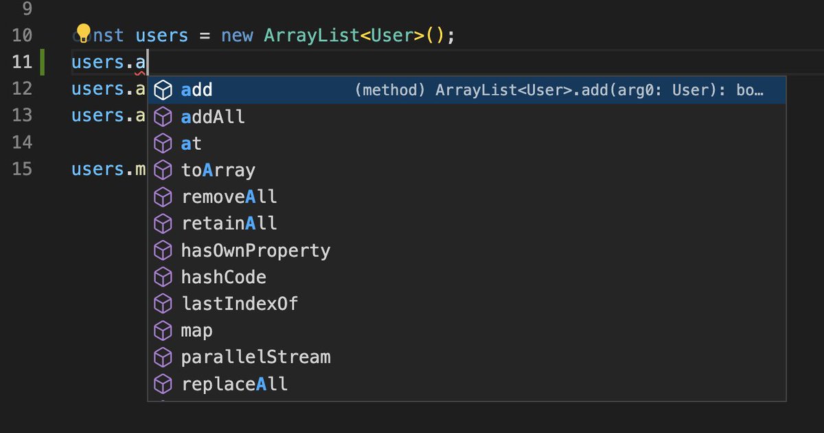 You may think this is Java... but it's TypeScript
github.com/vmutafov/graal…
