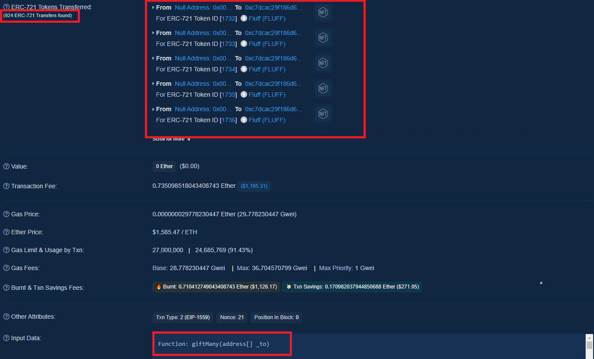The <a href="/what_thefluff/">fluffytopia</a> team pulled a fake rug and then revealed AI art to pump volume while they aggressively dump all their tokens that they gifted to themselves (most of the tokens #2700 and under). Would stay away from this one.
