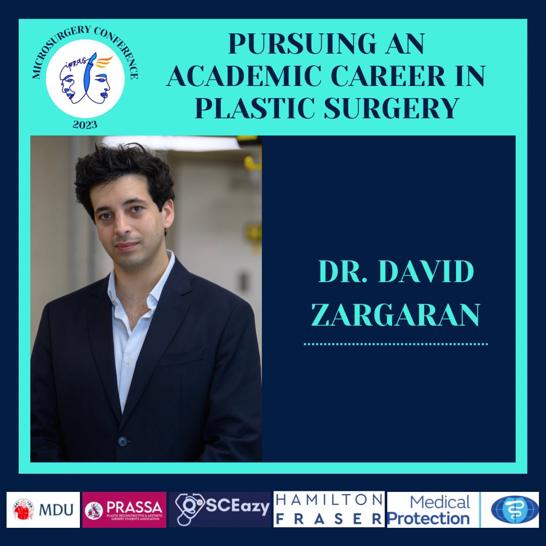 ICPlasticSurg's tweet photo. Announcing our fantastic final speaker for Microsurgery 2023 @DavidZargaran - coming up this Saturday 📌 lecture tickets still available through the link in our bio! Don’t miss out on this incredible conference 🔬

#iPRAS #plasticssurgery #meded #medicalstudent #imperialcollege https://t.co/zYEAni0228
