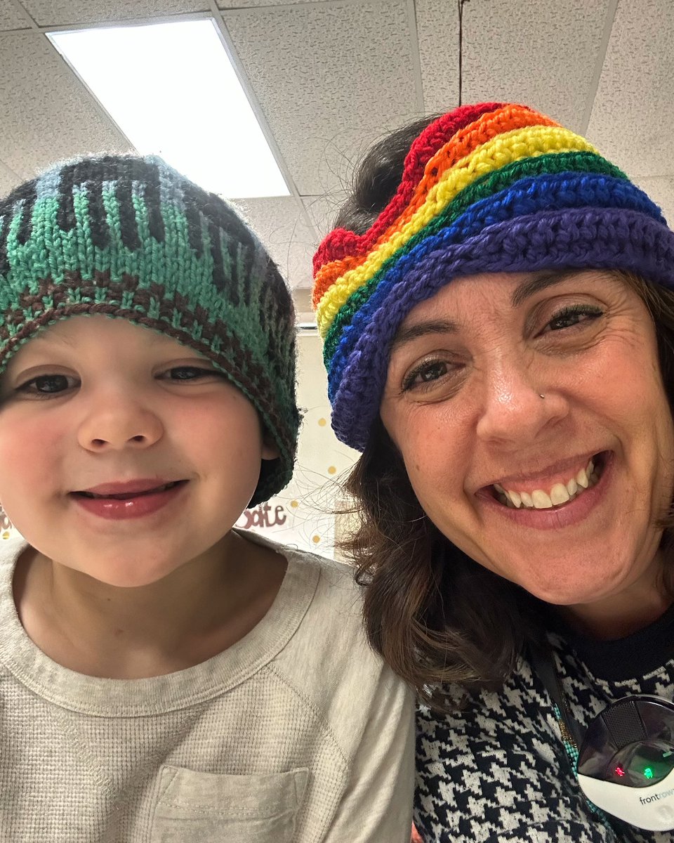 Knitting is cool! <a href="/ParklandSchools/">Parkland Schools</a> <a href="/FVFoxes/">Foxford🦊</a>