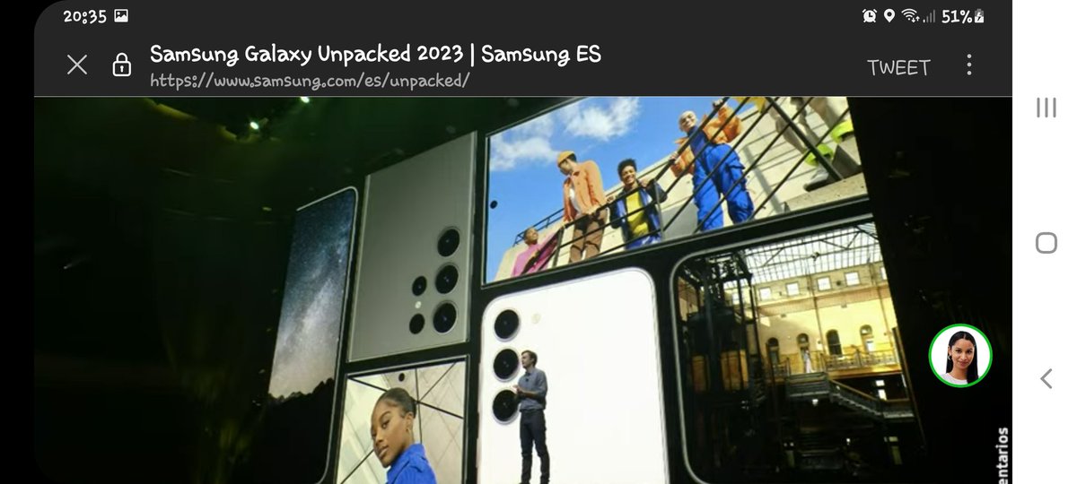 Macyori's tweet photo. @SamsungEspana #GalaxyS23 #SamsungUnpacked2023 https://t.co/iSHiYcwrcq