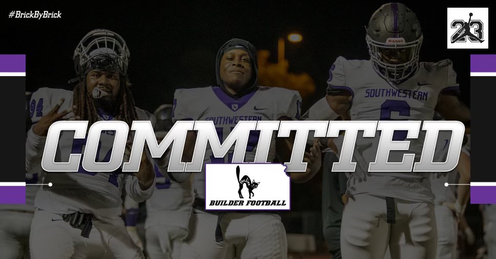 First off I want to thank  my family and friends/ coaches that believed in me and got me to where I am today and with that said I am blessed to say I am 110% COMMITTED to further my academics and athletics career at southwestern @CoachStrongSC <a href="/CarterWhitson/">Coach Carter Whitson</a> #AGTG
