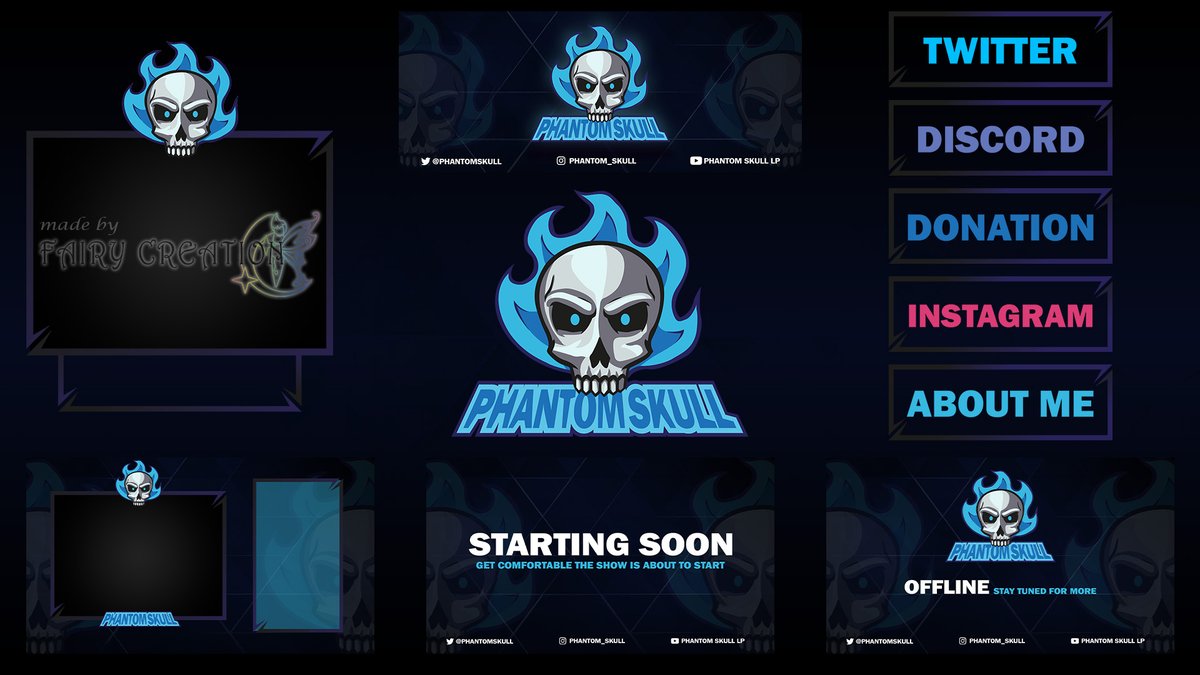 FairyCreation's tweet image. did this cool Streamer Overlay as final Project for my Design Class at @ofg 

#streamoverlay #overlay #ofg_gallery