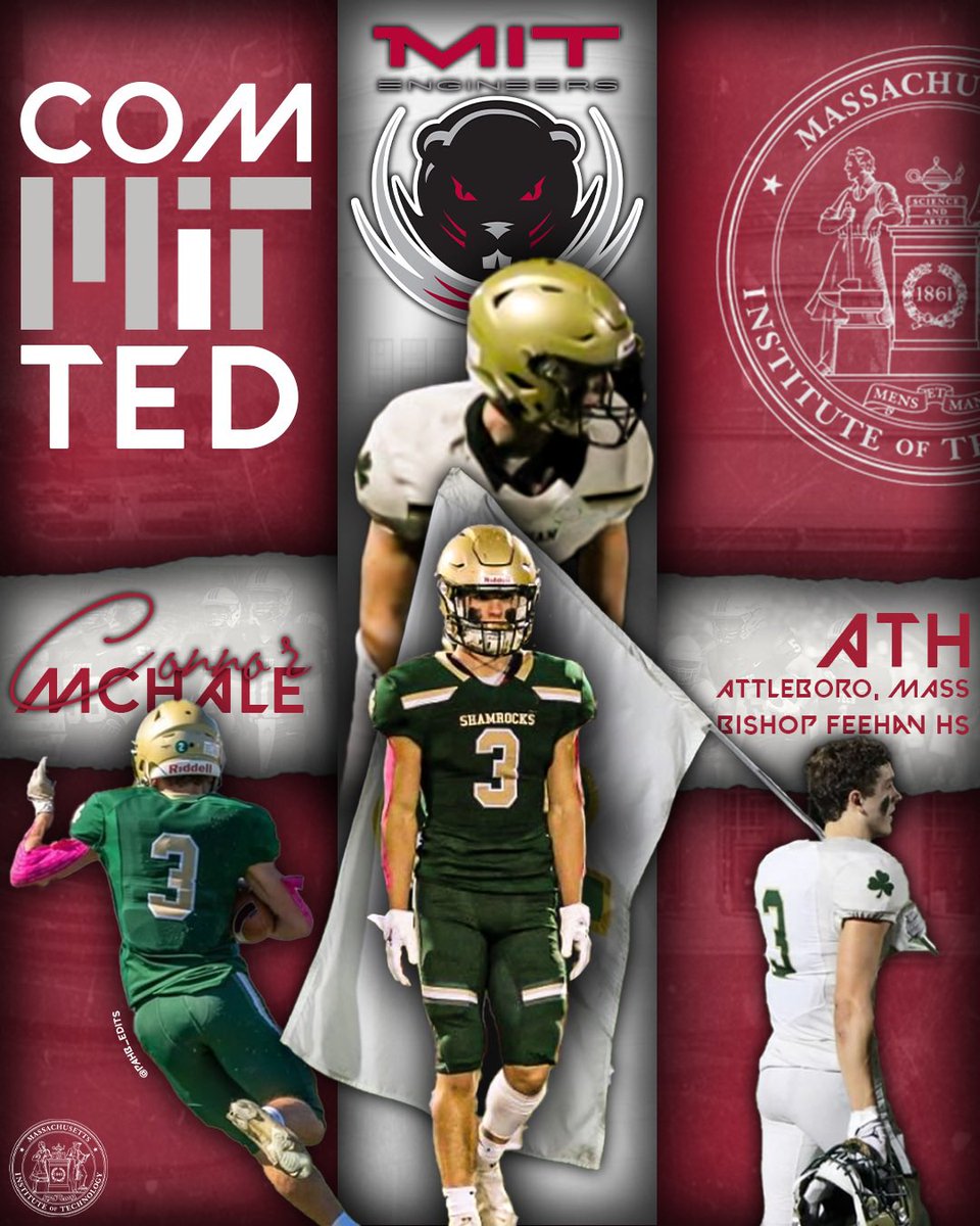 Blessed to announce my commitment to continue my academic and athletic career at the Massachusetts Institute of Technology! Thank you to all my family, friends, teammates, and coaches who have helped me get here. <a href="/bbubna/">Brian Bubna</a> <a href="/CoachGazlay/">Will Gazlay</a> <a href="/Coach_Brennan/">Steve Brennan</a> <a href="/MITFootball/">MIT Football</a> <a href="/FeehanFootball/">Feehan_Football</a>
