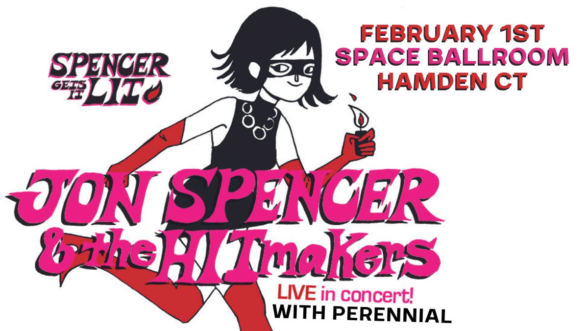 TONIGHT (2/1)! Jon Spencer &amp; the HITmakers takes our stage with Perennial! 

Tickets available at the door or online: bit.ly/JonSpencer_SB23
