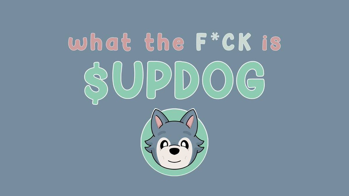 updogcoin's tweet photo. $UPDOG Airdrop form for the OG Communities and people of Solana

Receive this $UPDOG Airdrop:

RT, Tag Friends, &amp; fill out this form: https://t.co/145tvPXnZi

#SolanaAirdrop #Solana https://t.co/gyBwHlgL5D