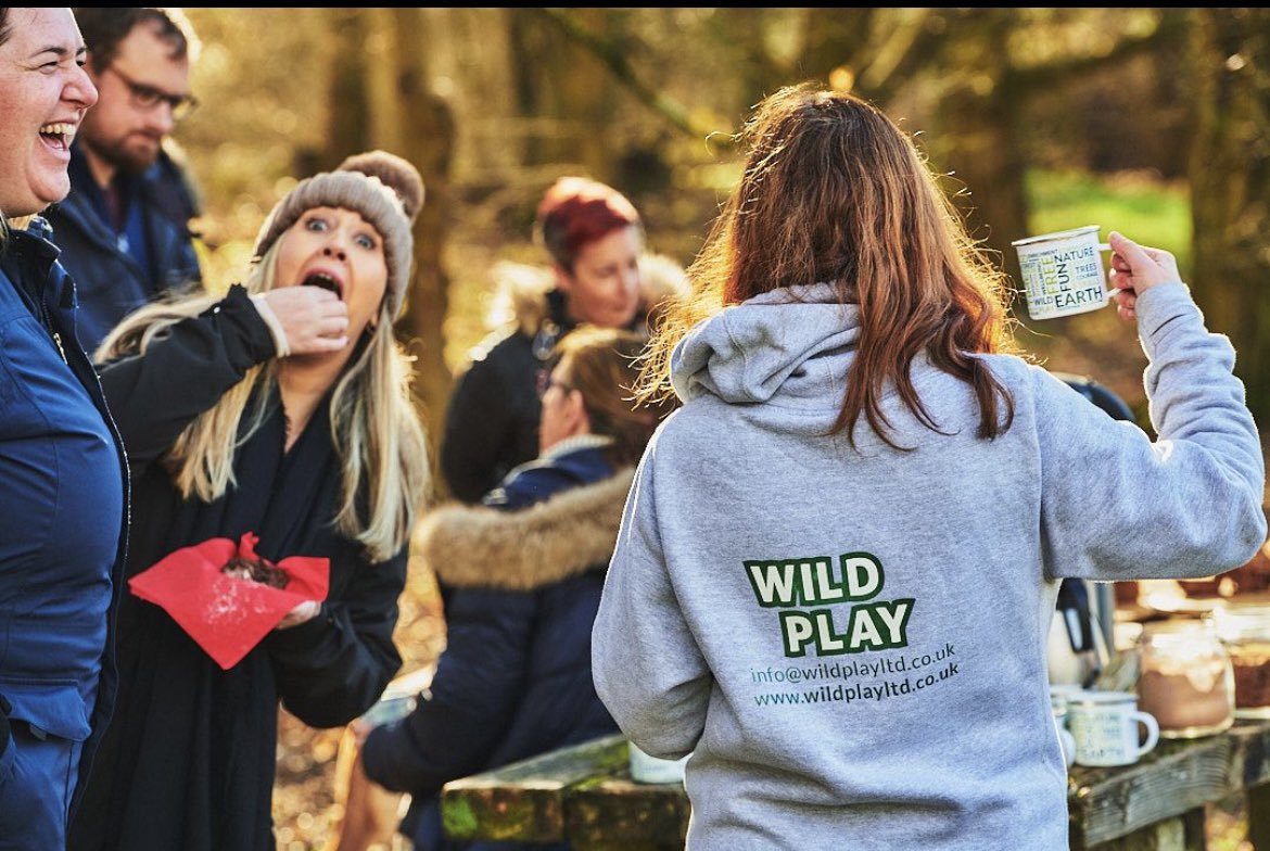 This is how we network! Wild Connections…small biz networking outdoors! 💚🌿🌳 #suffolk #wellbeing #SmallBusiness <a href="/TheSBS_Crew/">#SBS Crew</a>