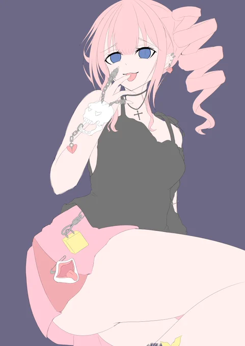 配信楽しかったー!話しながら絵を描くのはめっちゃ楽しいですね!おかげさまでさくさく進みました!ありがとうございました(* ' ˘ ` *)進捗〜 