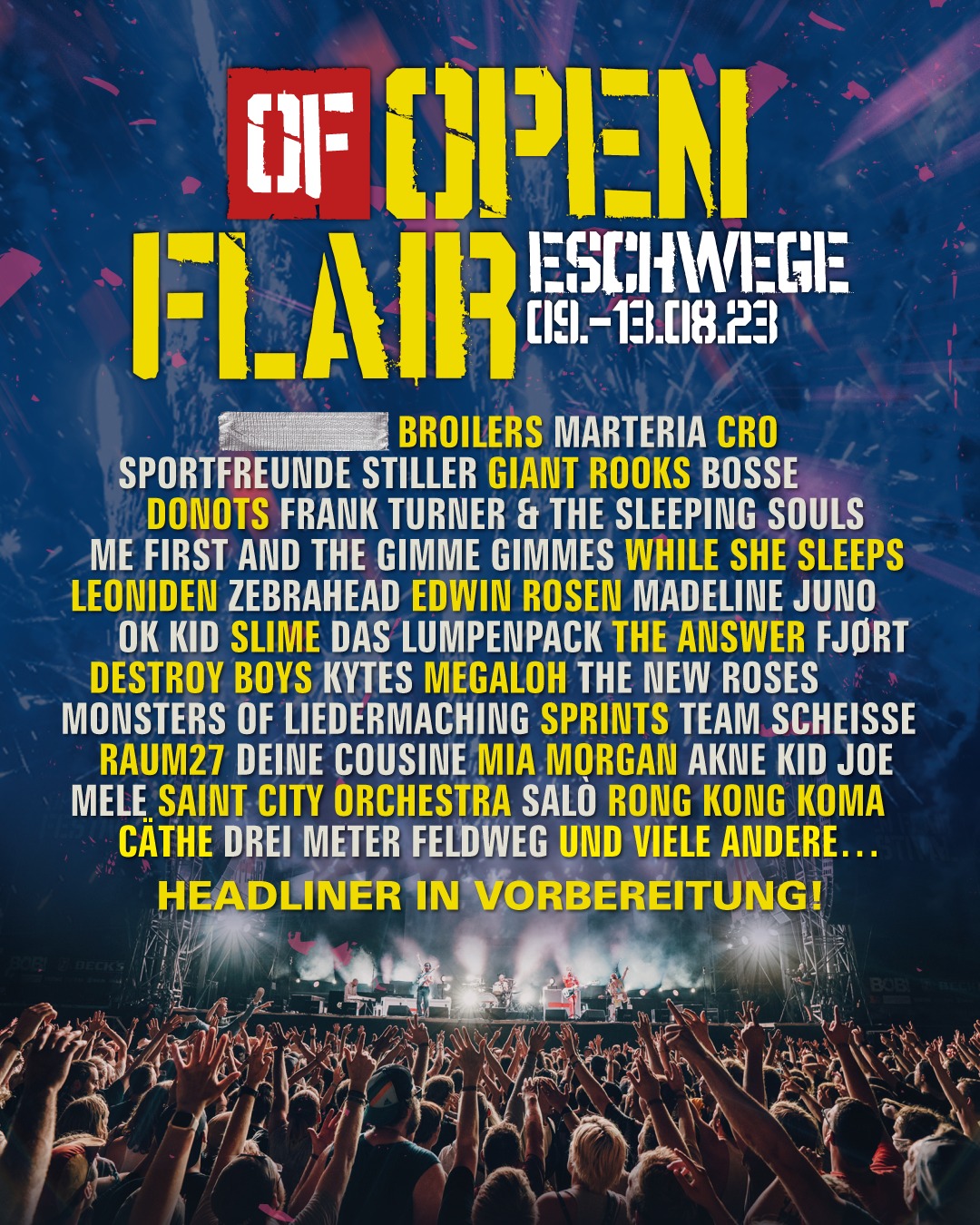 Top 42+ imagen open flair festival