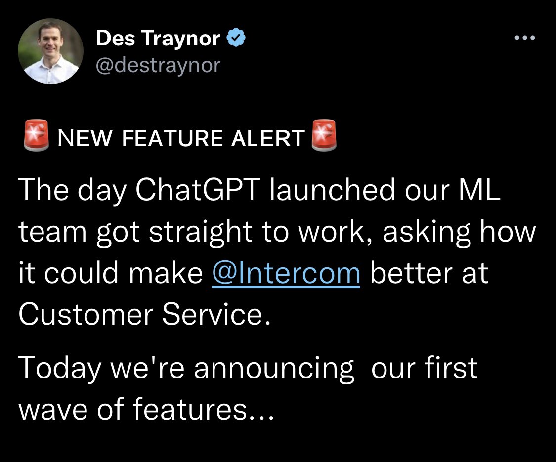 lessin's tweet photo. As i have been saying for weeks... AI, great for big companies with existing distribution, but no - not an opportunity for startups or VCs.  This is going just as expected :) https://t.co/C0IKbIZ7YO