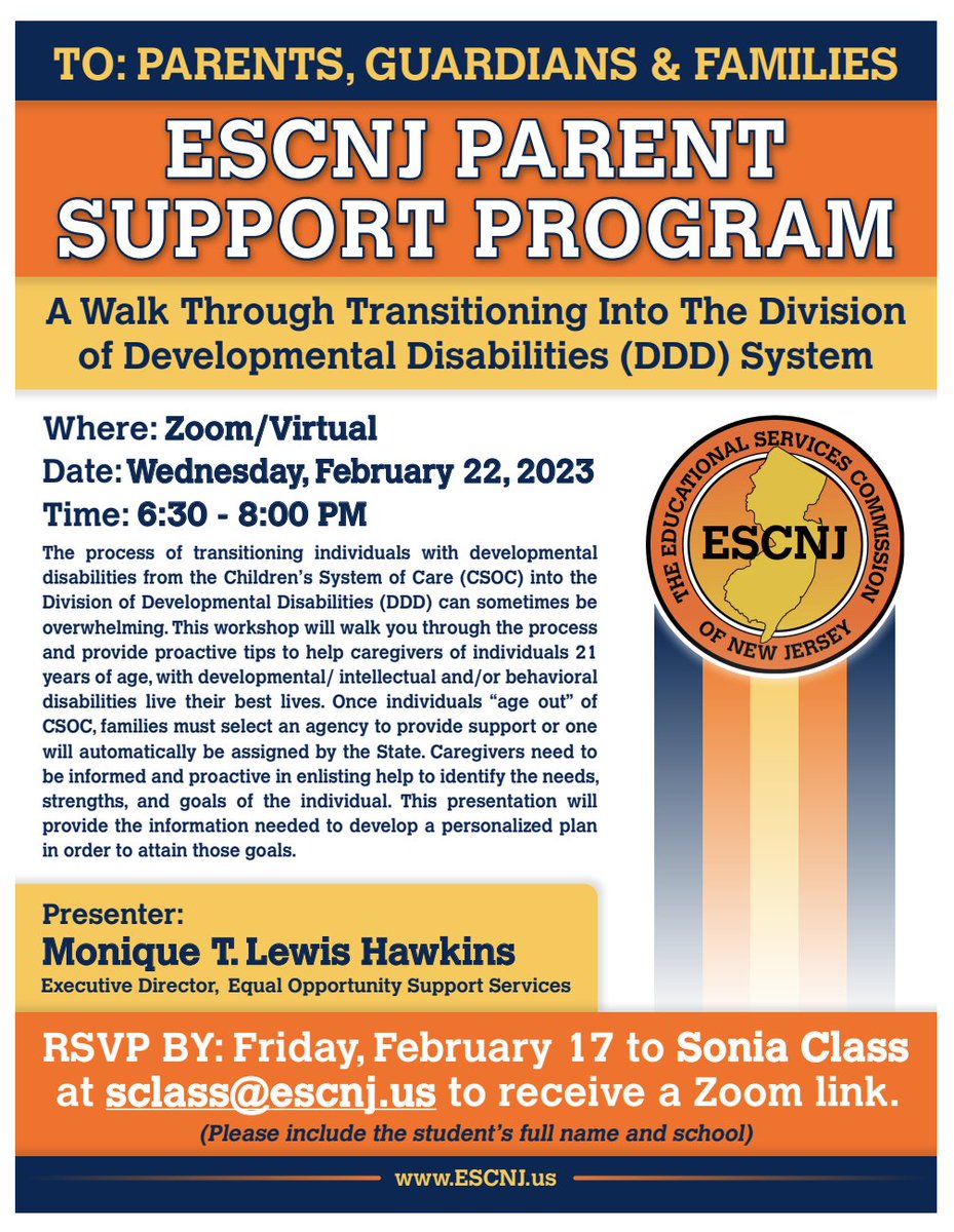 James Tuohy, Ed.D. (@obps_doss) on Twitter photo Parent Workshop Information on Transitioning to DDD System presented by ESCNJ. <a href="/SEPTAOldBridge/">SEPTA of Old Bridge</a> <a href="/OBsepag/">Old Bridge SEPAG</a> <a href="/OBLombardi/">Denise Lombardi</a> <a href="/OB_Dougherty/">Christine Dougherty</a> Parent Workshop Information on Transitioning to DDD System presented by ESCNJ. <a href="/SEPTAOldBridge/">SEPTA of Old Bridge</a> <a href="/OBsepag/">Old Bridge SEPAG</a> <a href="/OBLombardi/">Denise Lombardi</a> <a href="/OB_Dougherty/">Christine Dougherty</a>