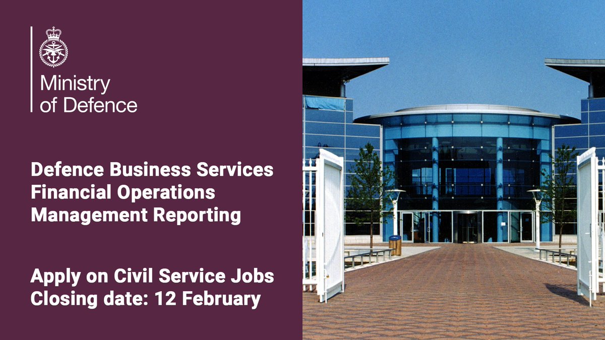 Are you a dedicated person who is passionate about making a difference? This is an exciting opportunity for an experienced finance professional to join the Ministry of Defence in one of the most fulfilling and fast-paced parts of defence. Apply online: bit.ly/3HOp0Xh