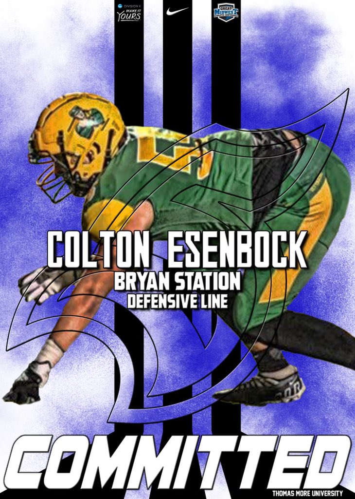 100% committed ⚪️🔵 <a href="/TMU_football/">Thomas More Football</a> <a href="/CoachBZink/">Brad Zink</a> <a href="/coachhawkins1/">Coach Phil Hawkins</a> <a href="/jhyde61/">Jacob Hyde</a> <a href="/jthas3/">J.T. Haskins Sr.</a>