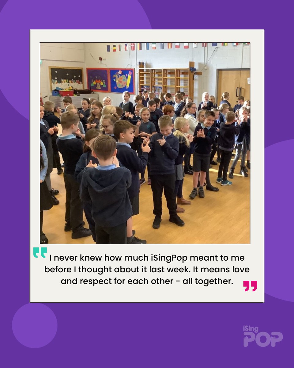 Last week Carys was in @TutshillCofE 🤩 We love to hear what the children thought about their time spent with iSingPOP. It sounds like a fun-filled time was had by all.💚🎵@GlosDioc

#sing #dance #worship