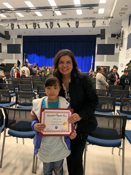 So proud of my student for her achievement. She is an impressive young lady! @ValVerdeUSD