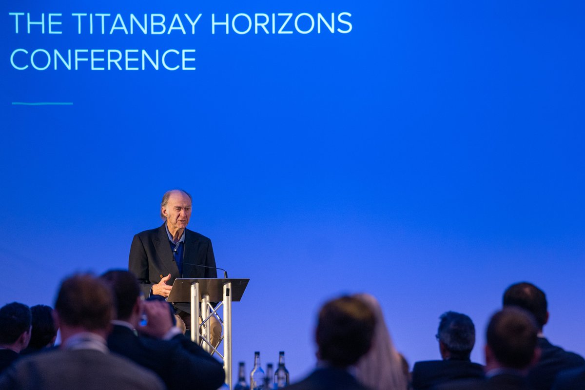 It's not every day you get to meet the world's greatest living explorer!

For our final keynote speech at #TitanbayHorizons, we're hearing from Sir Ranulph Fiennes, OBE. His topic is 'living dangerously', and he regales the audience with stories from his life as an adventurer.
