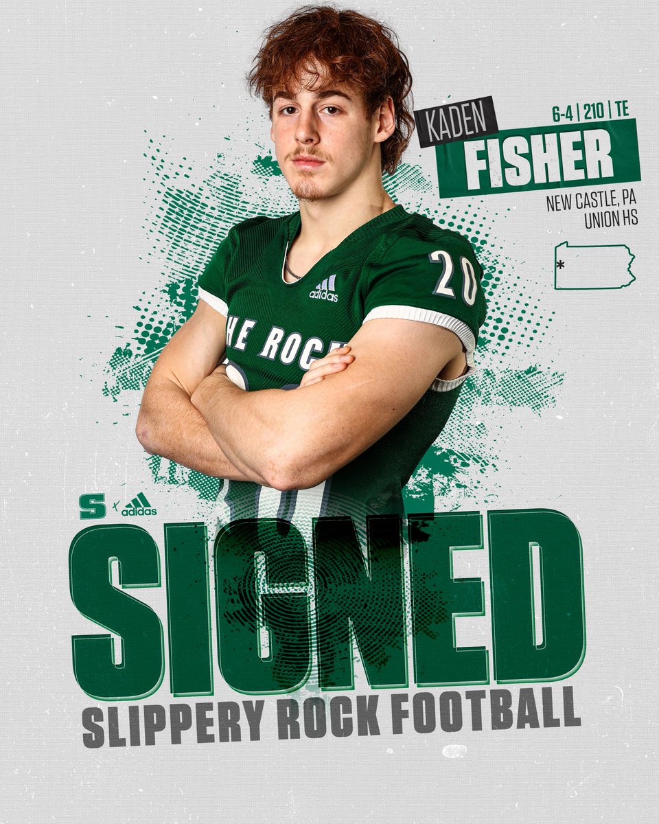 Rock_Athletics's tweet photo. FB: Welcome to The Rock, Kaden Fisher! Kaden was a Big Seven All-Star as both a TE and LB and helped lead Union High School to a state runner-up finish last year. #RockNSD23

Signing Day Central: https://t.co/DjdGHVuUL0 https://t.co/Eir2j8w6AD