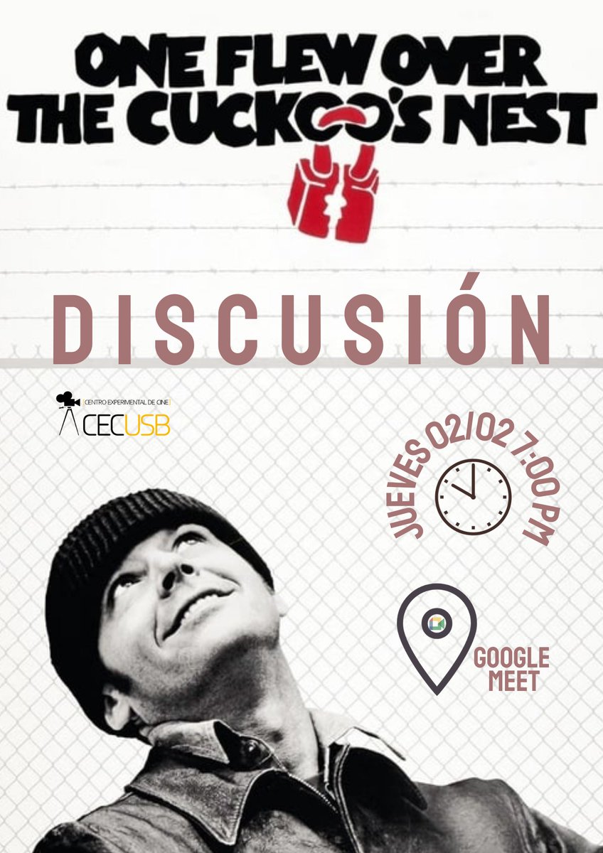 CECUSB's tweet image. ¿Un Must-Watch? ¿Cuál crees que sea la razón detrás de esta decisión?🤔 Acompáñanos a descubrirlo este jueves de semana 2, a las 7pm, por google meet 🤳