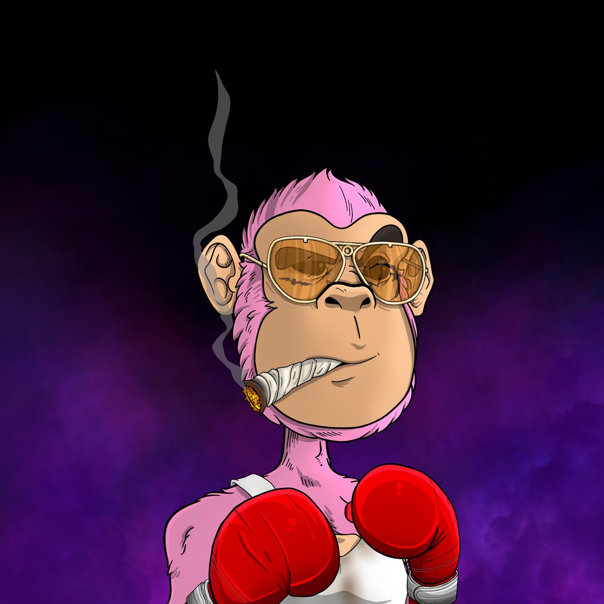 My favorite chimp with new Duke' sunglasses from @TTChimpsClub
traits shop 😍👌💨
#TTCC #NouvellePhotoDeProfil