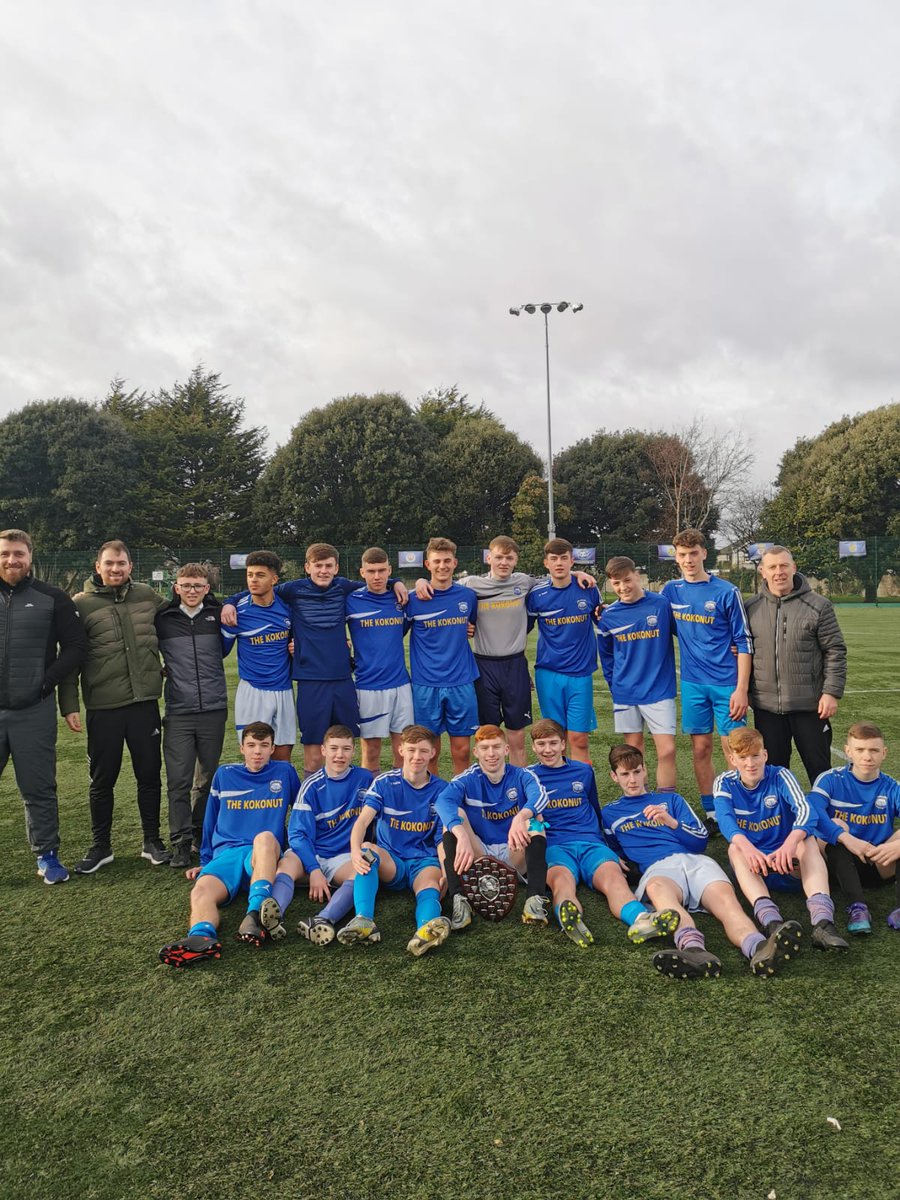 Congratulations to our <a href="/CbsCastle/">Drimnagh Castle CBS</a>  U17 Football team that captured the <a href="/faischools/">FAI Schools</a>  South Dublin League title today. Well done to Mr Tierney, Mr Costello, Mr Lawlor and all the players! An Caisleán Abú!