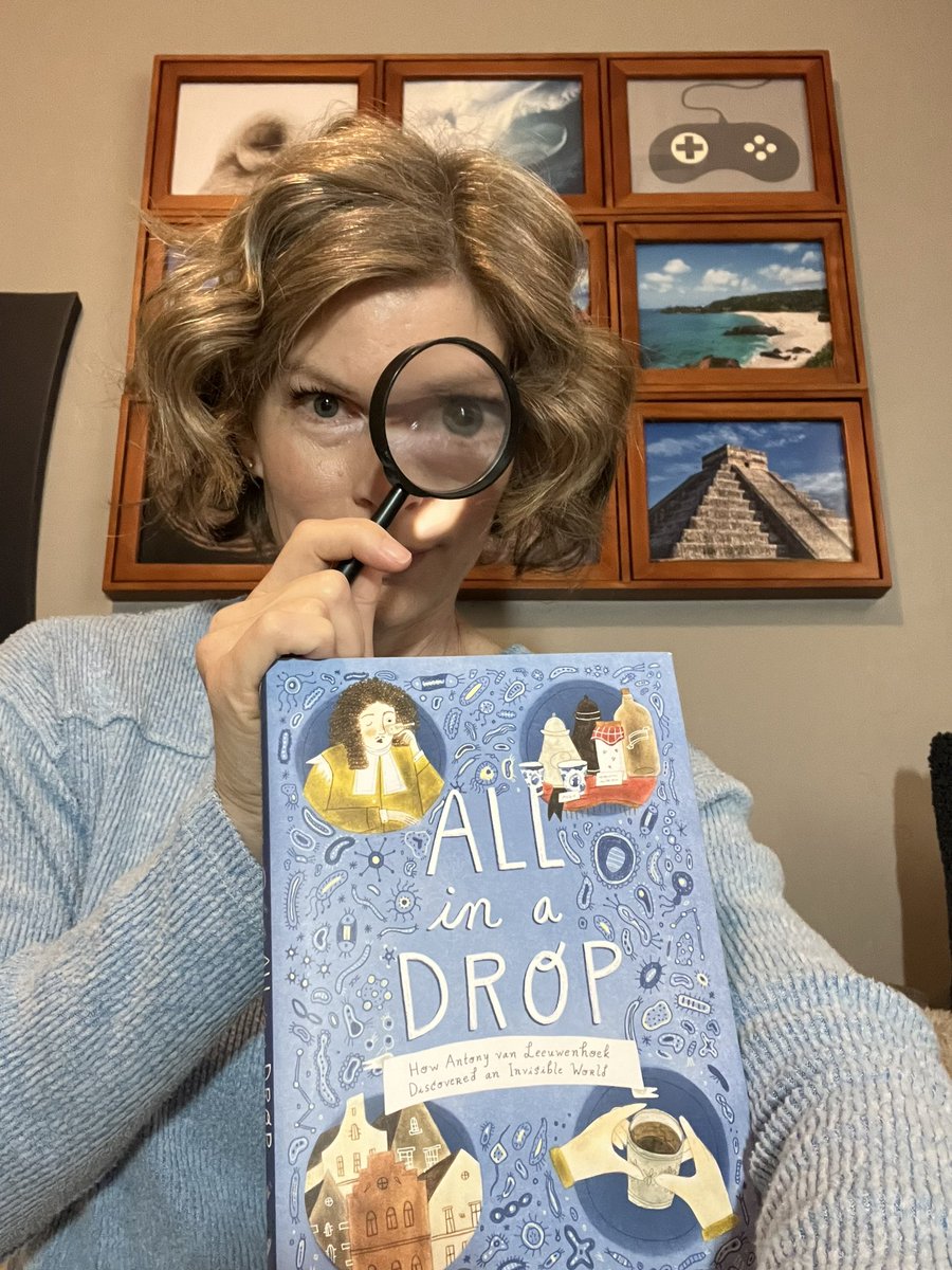 It’s #worldreadaloud day! Excited to take a closer look at ALL IN A DROP with some 4th grade classes in Missouri! 🔬🦠 #WRADchallenge #ParkPiratesRead