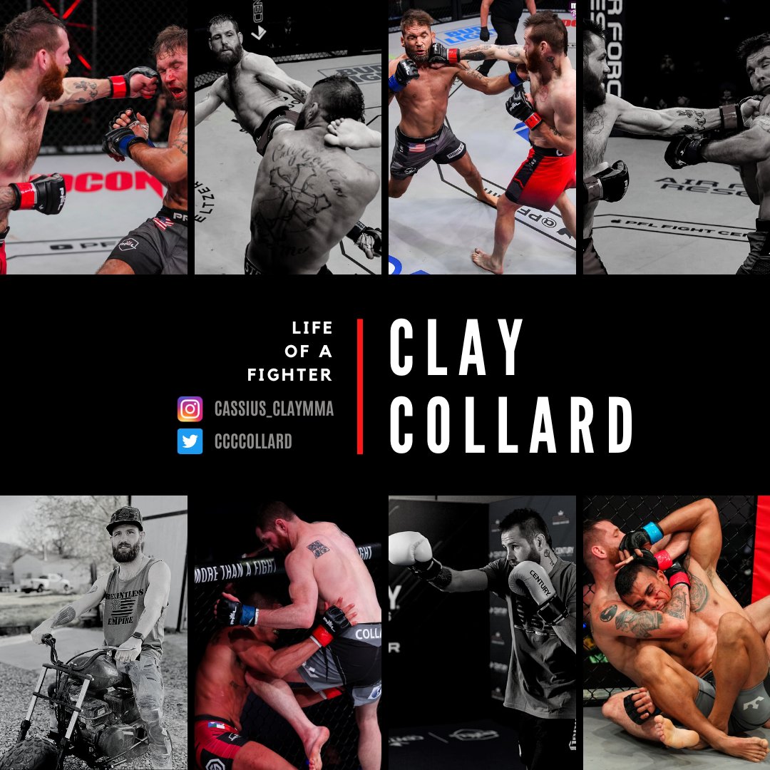 CCCcollard's tweet photo. It ain't easy—
it's filled with downs and loss, but it's also filled with triumphs, achievements, and crazy ride of memories. 🏆🏆
#cassiusclay #mma #pfl #mmafighter #mmalife #mmaworld #mmatraining #claycollard #cassiusclaycollard #movingforward #motivational #mindset #noexcuses https://t.co/nSceQCECZd
