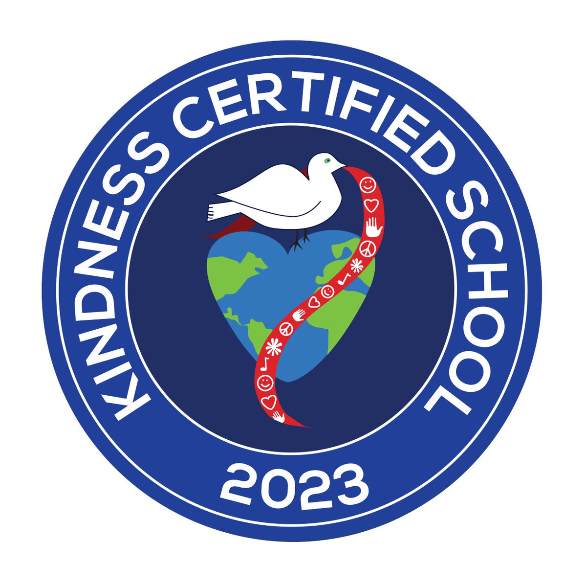 Congratulations to Roosevelt Elementary School on earning its Kindness Seal for 2023. That's 4 straight years as a Kindness Certified School! #engageD64