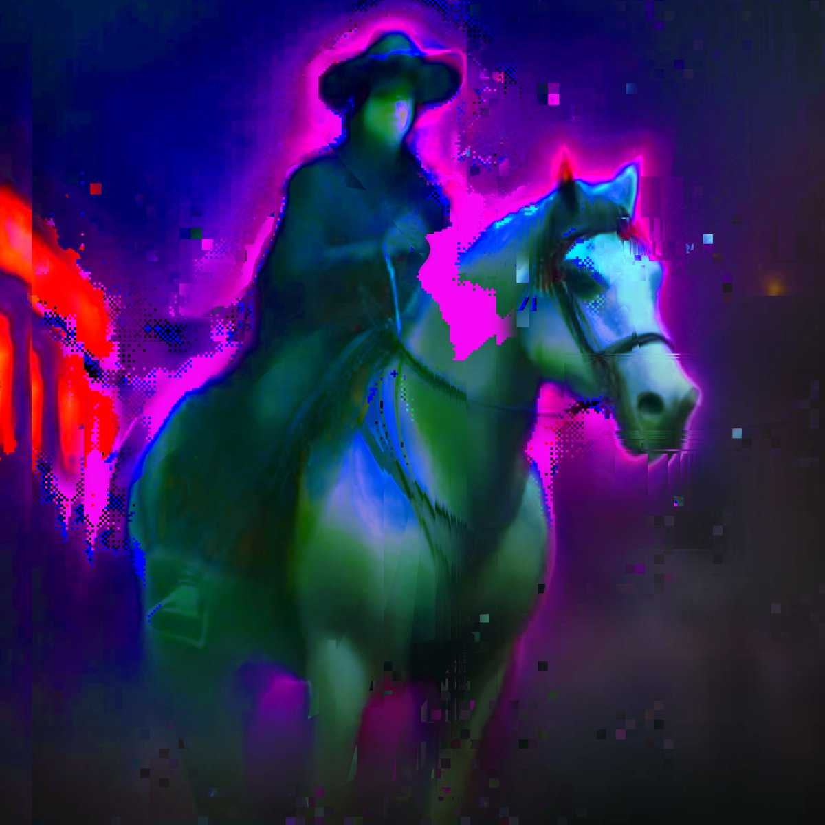 ~gM! GLITCHGHOSTRIDEERRORS (Glitch Ghost Ride Errors) ARRIVE THIS AI Glitch Western Wednesday!
~yawl got less than 5days to git this ghost!⚡
app.manifold.xyz/c/GLITCHGHOSTR…
