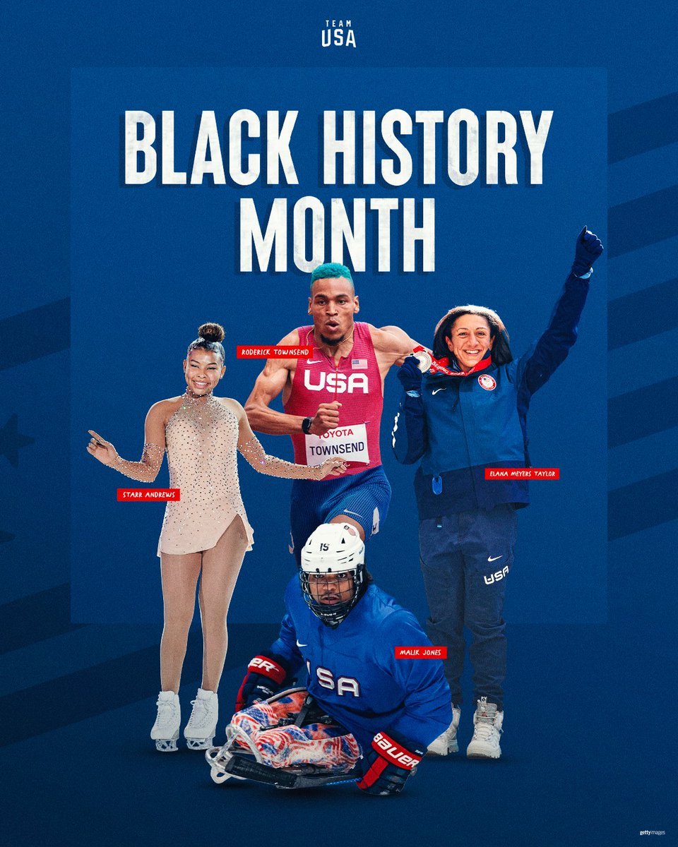 Game Changers. Change Makers.

Honoring the legacy and celebrating the future of Black Team USA athletes. #BlackHistoryMonth