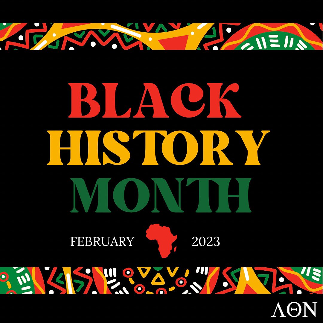 Lambdas1986's tweet photo. Black History Month honors the accomplishments of the Black community. We celebrate their contributions to justice, equity, and advocacy! 

#BlackHistoryMonth #Lambdas1986 https://t.co/dakUPgjSmD