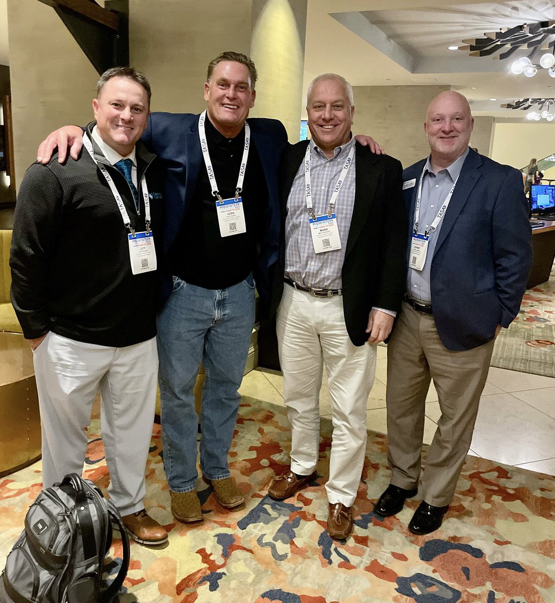 JohnnyLathrop2's tweet image. Honored to serve with theses men on mission to help transform our schools!  @IHeartCKH #TASA2023 #TASAMidWinter2023 #daretolead #loveandleadon