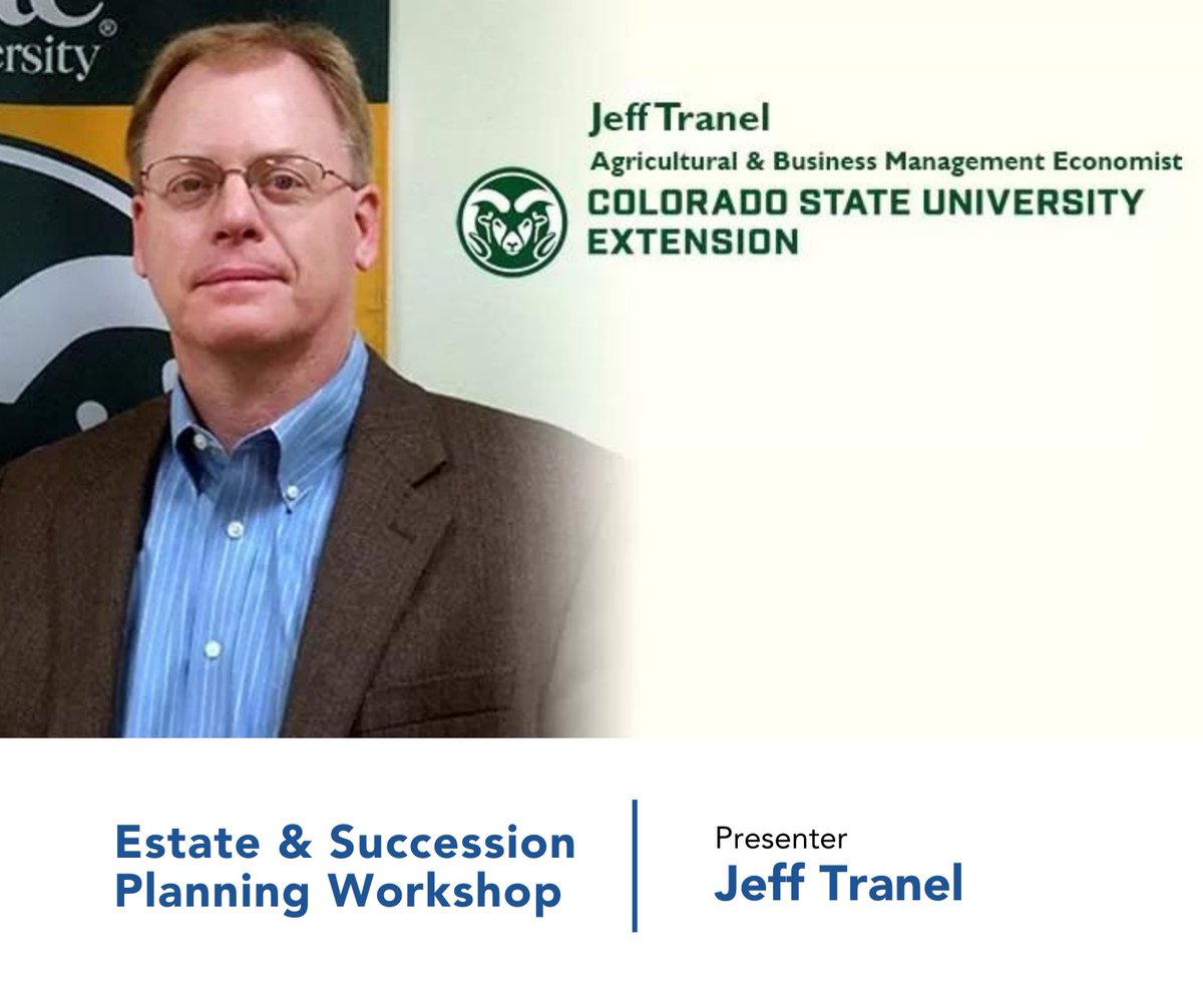 aglending1's tweet photo. Don't forget, we have a FREE Estate Planning Workshop in Westcliffe, CO! Visit https://t.co/Y3PJgvHJnD to learn more about the workshop and to RSVP by February 7th! https://t.co/tspVbSNDwJ