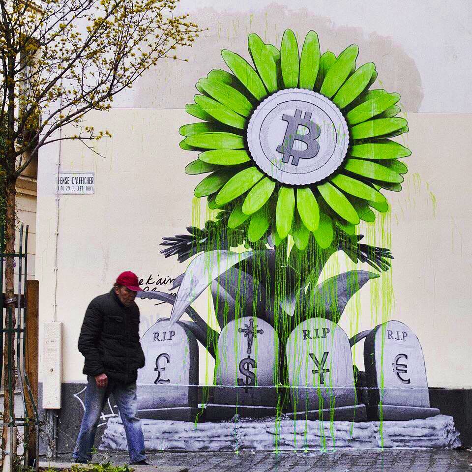 #Bitcoin in Paris. 
Bonjour tous le monde!  🙌